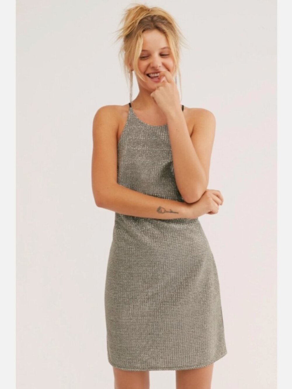 New Free People Lola Mini Dress size 0 MSRP: $128